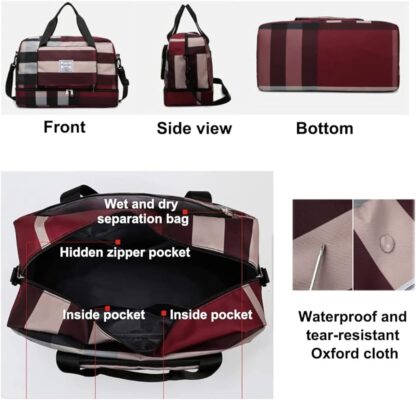 Foldable wet /dry travel bag - Image 5