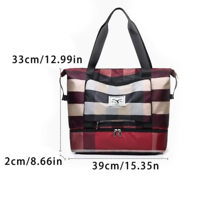 Foldable wet /dry travel bag - Image 4