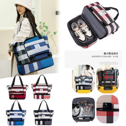 Foldable wet /dry travel bag