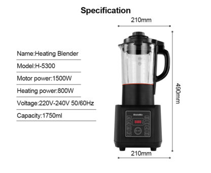 biolomix hot and cold blender - Image 7