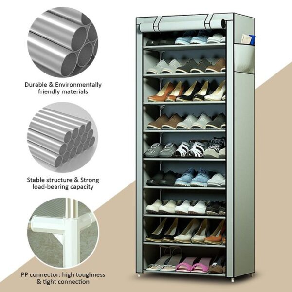 9Layers quality shoe rack