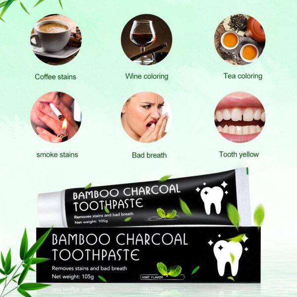 BAMBOO CHARCOAL TOOTHPASTE PASTE