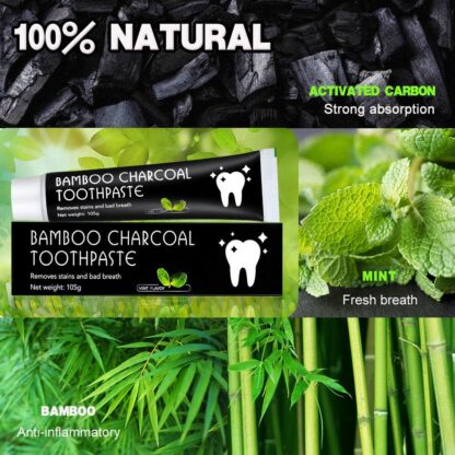 BAMBOO CHARCOAL TOOTHPASTE PASTE - Image 4