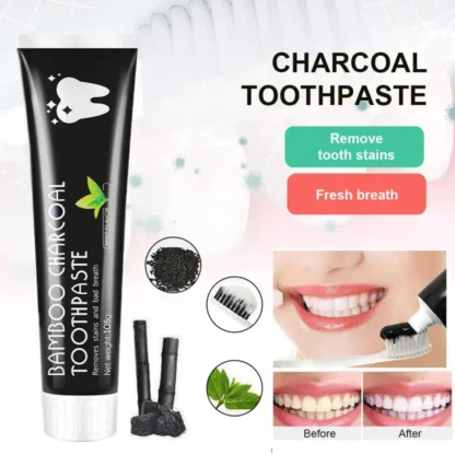 BAMBOO CHARCOAL TOOTHPASTE PASTE - Image 7