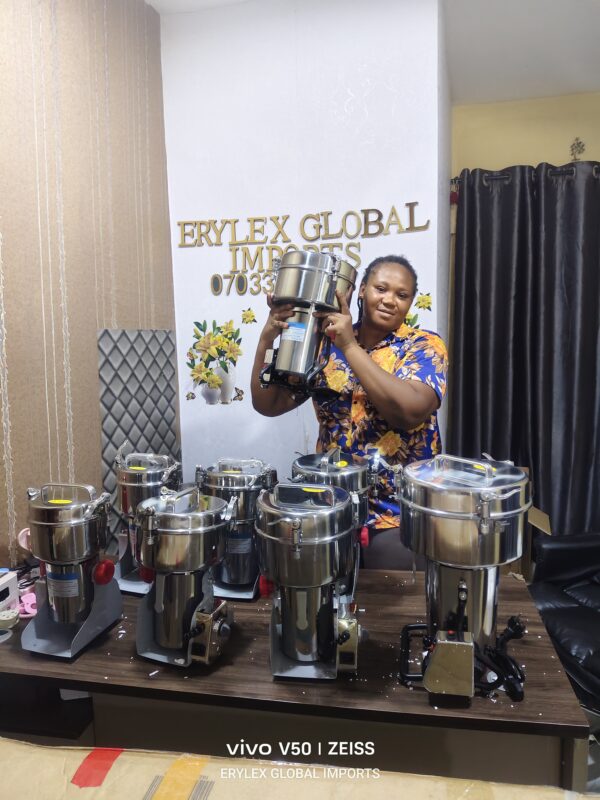 Commercial stainless steel grinder